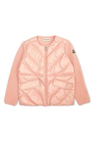 felpa in cotone rosa MONCLER KIDS | J29519B00004M1241523